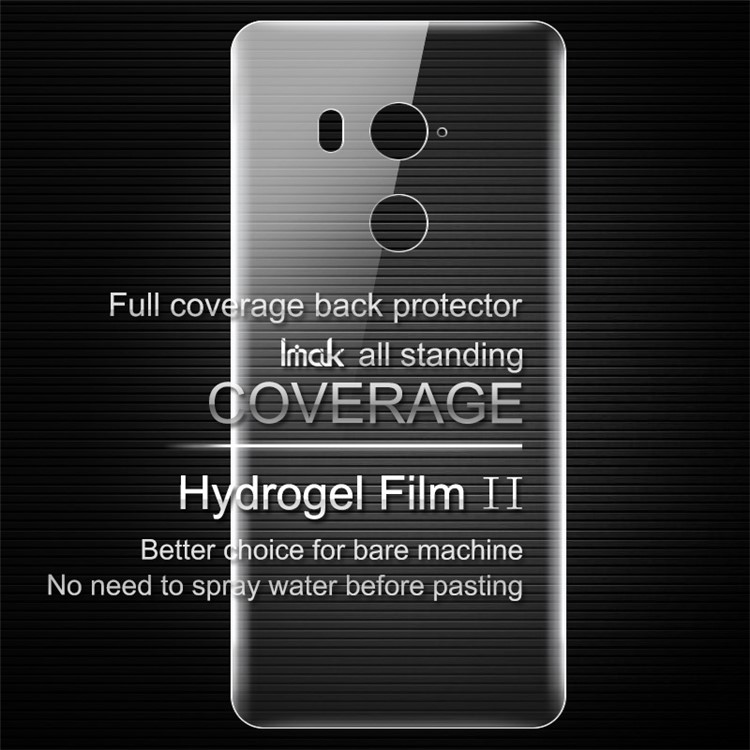 IMAK Soft Clearer Hydrogel Film II for HTC U11 Eyes Full Coverage Back Protector Film-2
