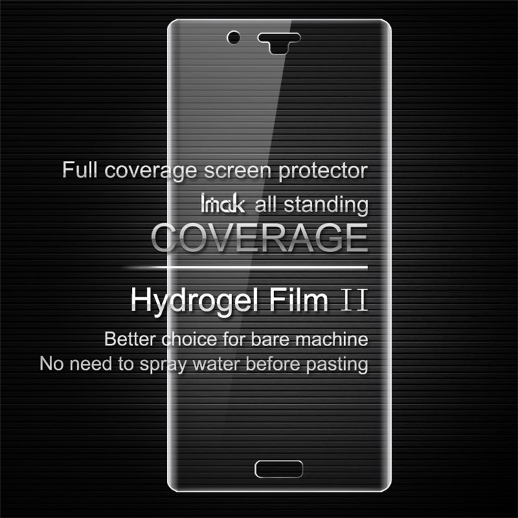 IMAK Soft Clearer Hydrogel Film II Full Cover Front Screen Protector Film for Nokia 8-2