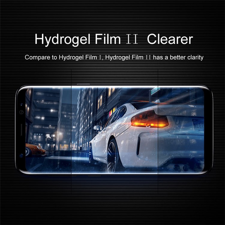 IMAK Soft Clearer Hydrogel Film II Full Cover Front Screen Protector Film for Nokia 8-4