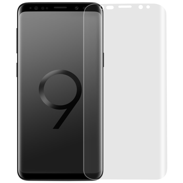 MOMAX 0.15mm Curved TPU+PET Clear Screen Guard Film for Samsung Galaxy S9+ SM-G965 - Transparent-1