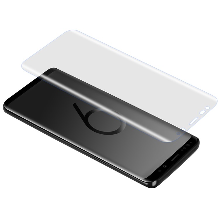 MOMAX 0.15mm Curved TPU+PET Clear Screen Guard Film for Samsung Galaxy S9+ SM-G965 - Transparent-4