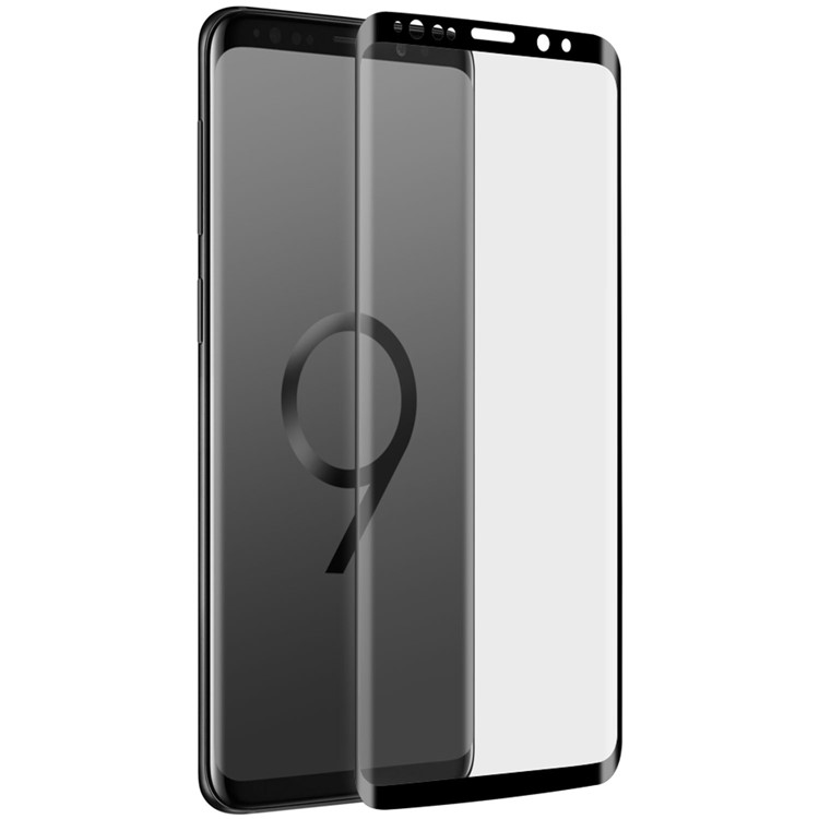 MOMAX 0.3mm 3D Voller Abdeckung Anti-Explosion Gehärtetem Glas Film Für Samsung Galaxy S9 SM-G960 - Schwarz-3