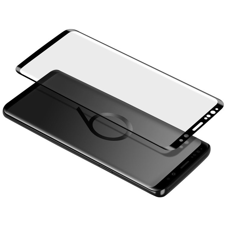 MOMAX 0.3mm 3D Voller Abdeckung Anti-Explosion Gehärtetem Glas Film Für Samsung Galaxy S9 SM-G960 - Schwarz-4