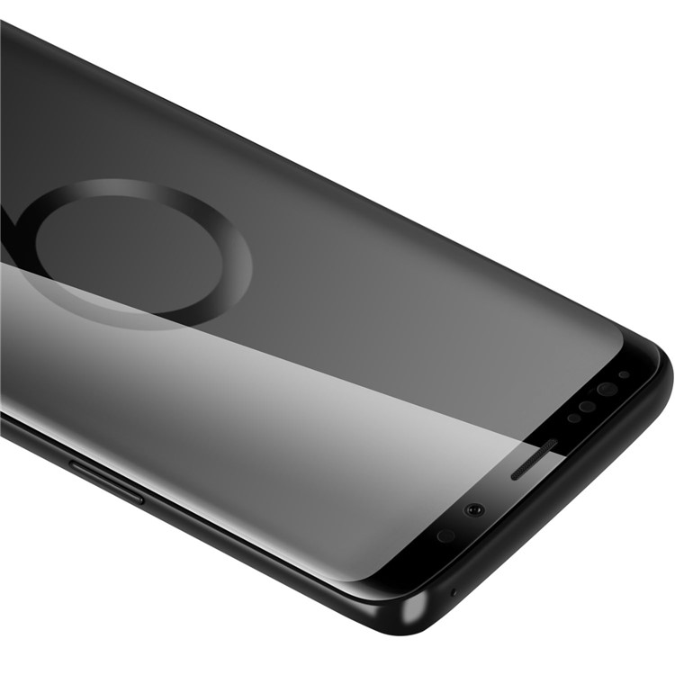 MOMAX 0.3mm 3D Voller Abdeckung Anti-Explosion Gehärtetem Glas Film Für Samsung Galaxy S9 SM-G960 - Schwarz-5