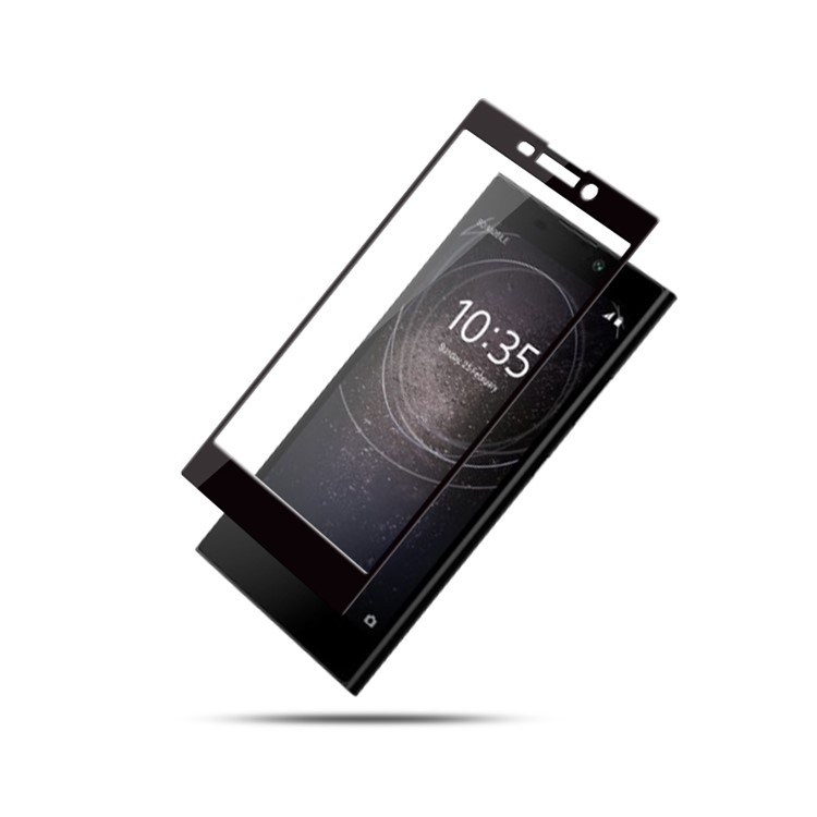 MOCOLO Silk Print Arc Edge Full Coverage Tempered Glass Screen Protector for Sony Xperia L2 - Black-5