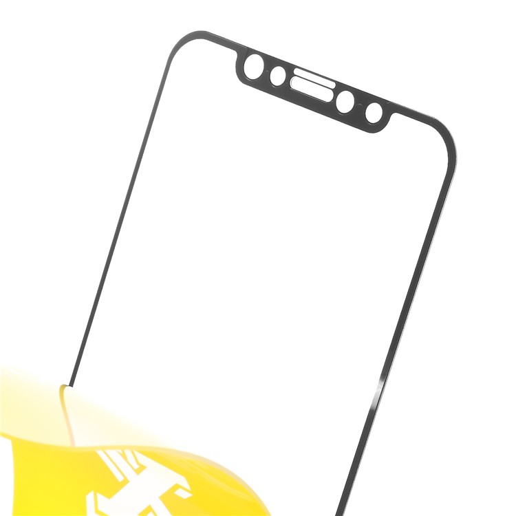 WUW for iPhone X/10 3D Eye-protection Anti-blue-ray Full Screen Tempered Glass Guard Film - Black-6