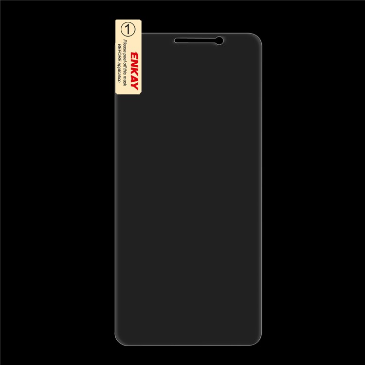 ENKAY for Oppo A83 0.26mm 9H Tempered Glass Screen Protector Film 2.5D Arc Edge-2