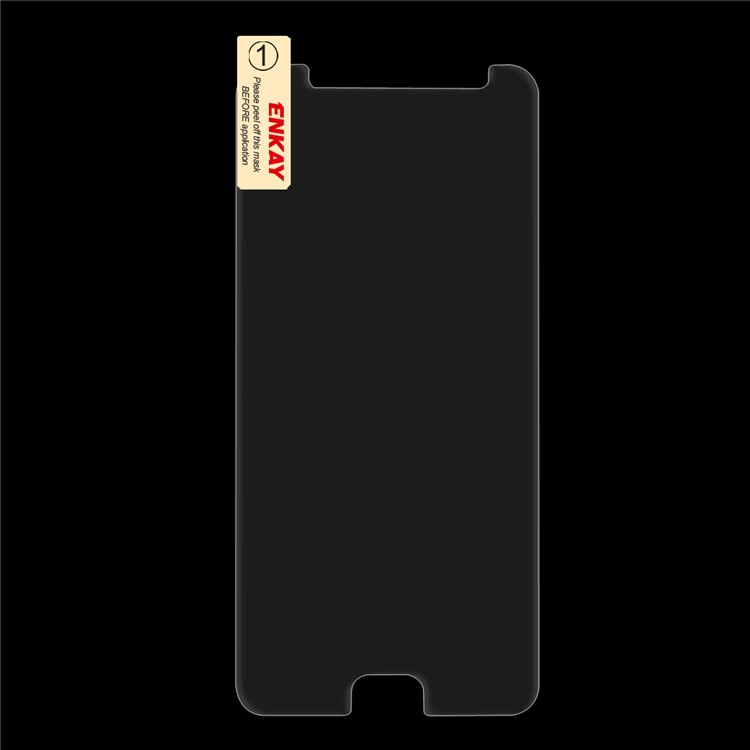 ENKAY 0.26mm 9H Tempered Glass Screen Protector Film 2.5D Arc Edge for OPPO R11-2