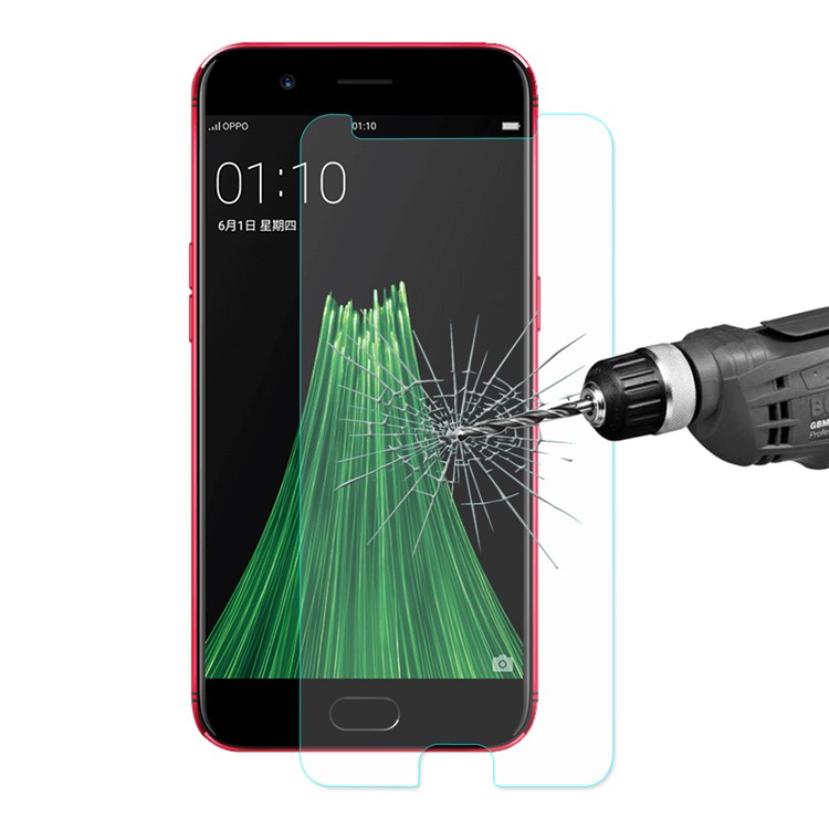 ENKAY 0.26mm 9H Tempered Glass Screen Protector Film 2.5D Arc Edge for OPPO R11-3