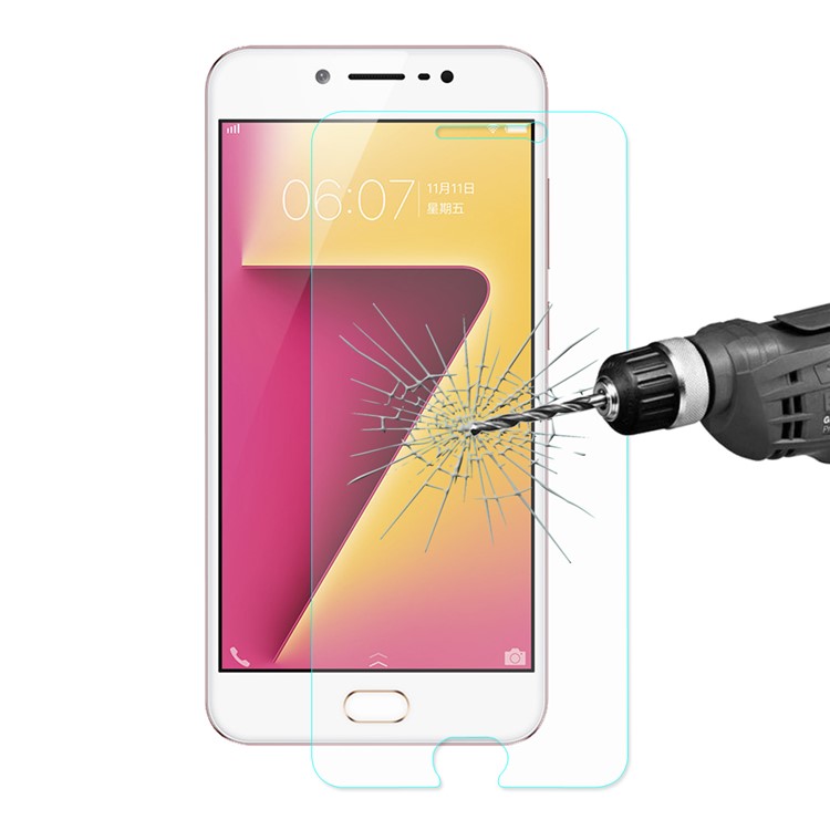 ENKAY 0.26mm 9H 2.5D Arc Edge Tempered Glass Screen Protector Film for vivo Y67-3