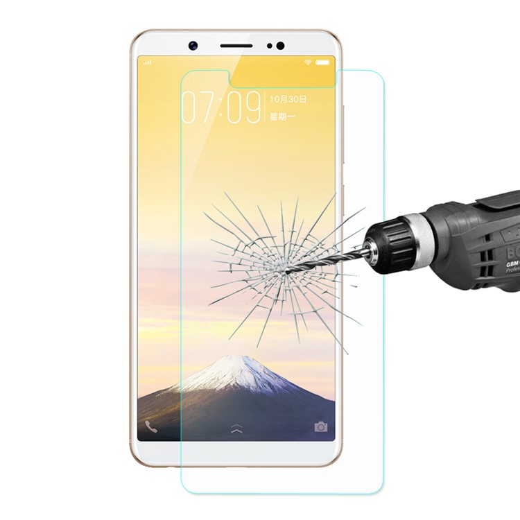 ENKAY 0.26mm 9H 2.5D Arc Edge Tempered Glass Screen Protector Guard Film for vivo Y75 / V7-3