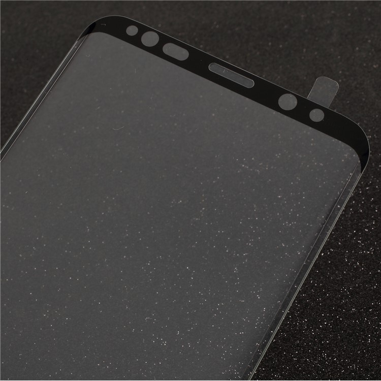 Full Size Tempered Glass Screen Guard Flim for Samsung Galaxy S9 SM-G960 - Black-3