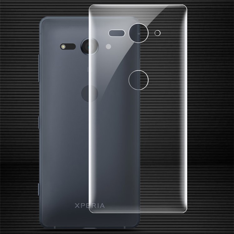 IMAK Weicher Reiniger Hydrogel Film II Vollabdeckung Rückenprotektor Film Für Sony Xperia XZ2 Kompakt-1
