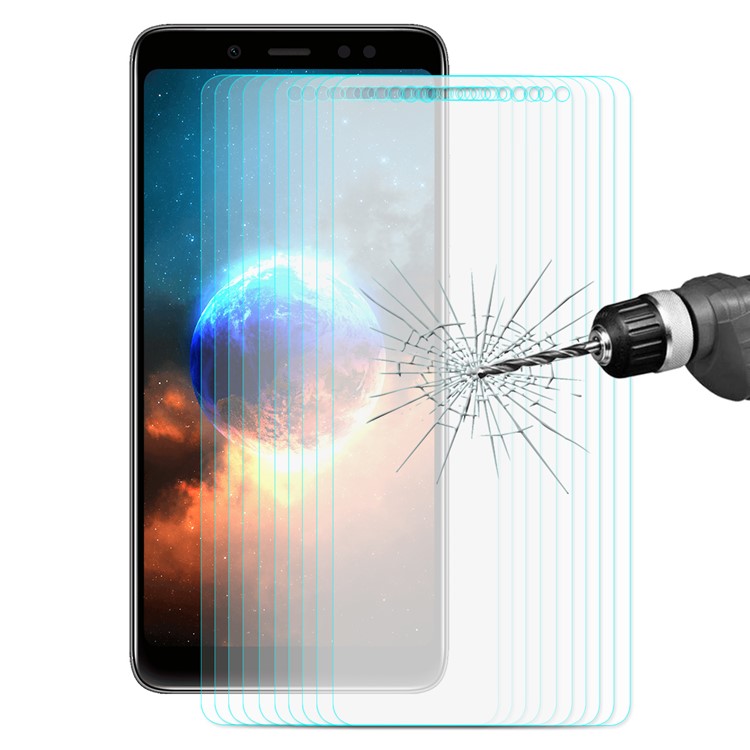 Enkay 10 Pçs / Set 0.26mm 9 H 2.5d Arc Borda De Vidro Temperado Protetor De Tela Para Xiaomi Redmi Note 5 Pro (câmera Dupla) / Nota 5 Do Redmi (china) / Mi A2 / Mi 6X-2