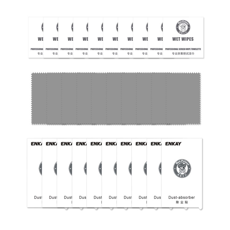 Enkay 10 Pçs / Set 0.26mm 9 H 2.5d Arc Borda De Vidro Temperado Protetor De Tela Para Xiaomi Redmi Note 5 Pro (câmera Dupla) / Nota 5 Do Redmi (china) / Mi A2 / Mi 6X-4