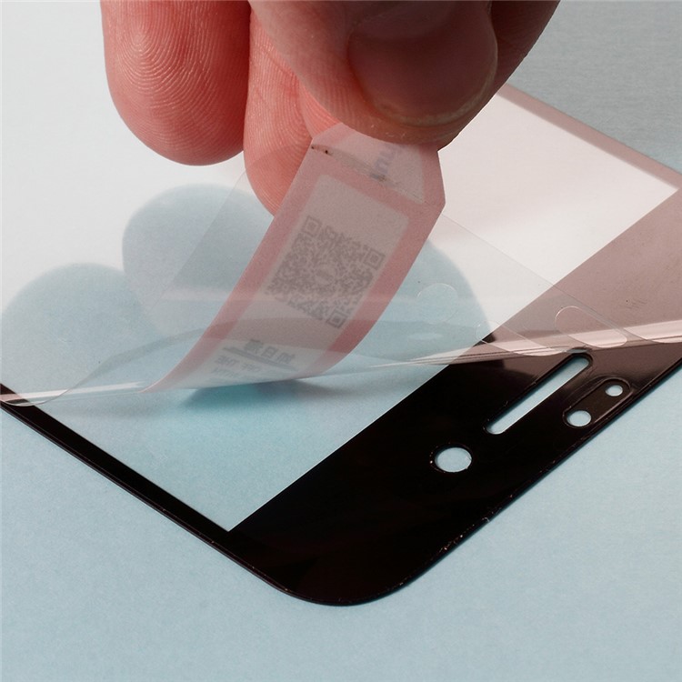 100Pcs/Lot RURIHAI Silk Print Full Size Tempered Glass Screen Protective Film for iPhone 6s Plus / 6 Plus - Black-2