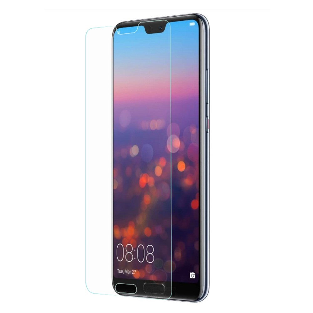 Para Huawei P20 0.3mm Filme Protetor De Tela De Vidro Temperado (borda Do Arco)-1