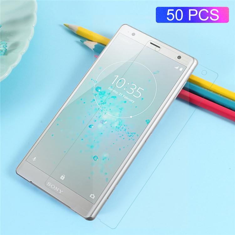 Anti-Explosion Weiche Displayschutzfolie (Vollabdeckung) Für Sony Xperia XZ2 Compact-1