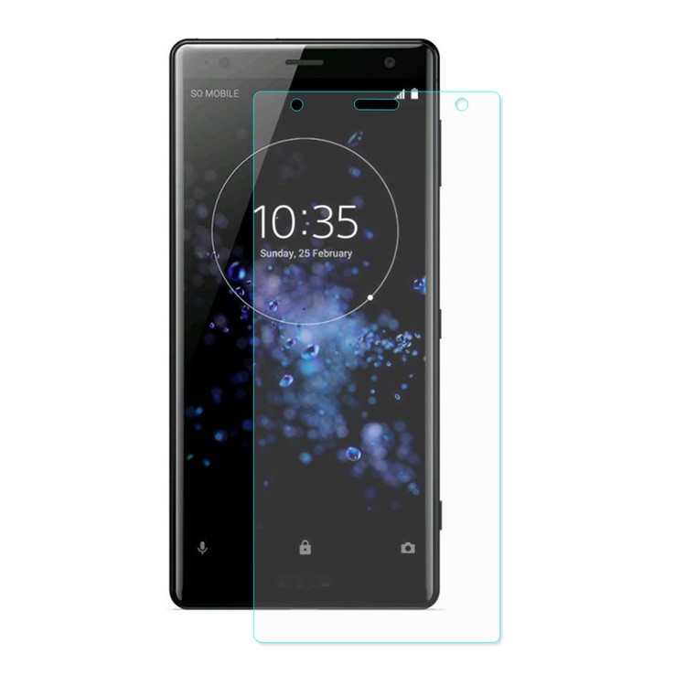 ENKAY 0,26 Mm 9 H 2.5D Arc Rand Gehärtetem Glas Displayschutzfolie Für Sony Xperia XZ2-2