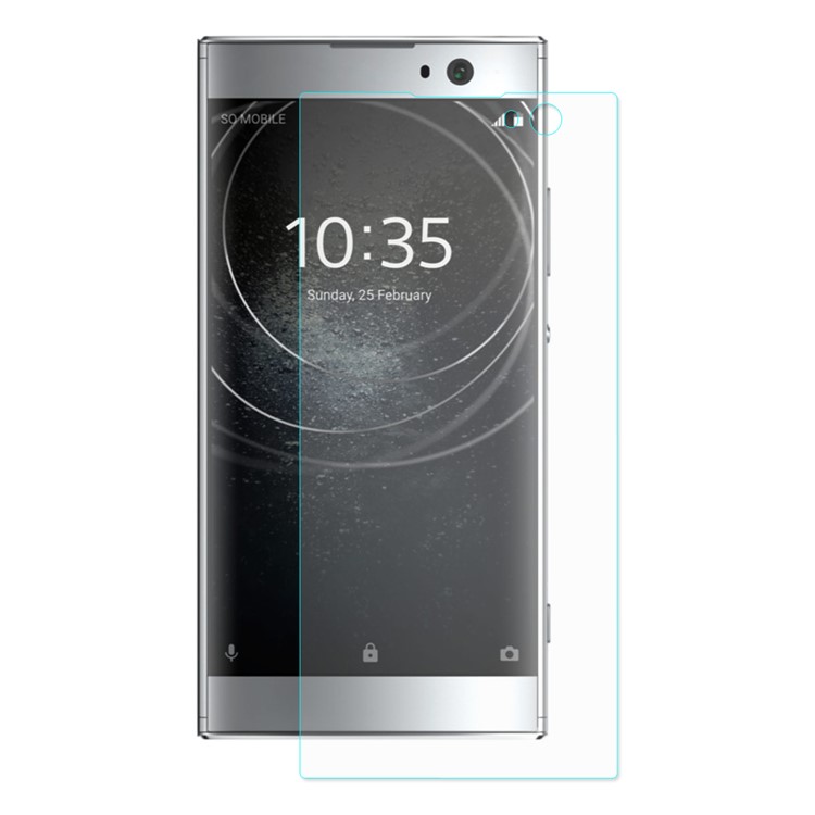ENKAY 0,26 Mm 9 H 2.5D Arc Rand Gehärtetem Glas Displayschutzfolie Für Sony Xperia XA2-2