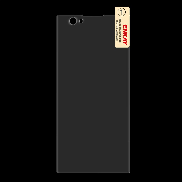ENKAY 0,26 Mm 9 H 2.5D Arc Rand Gehärtetem Glas Displayschutzfolie Für Sony Xperia XA2-3