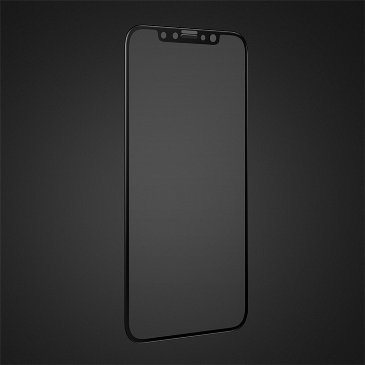 JOYROOM Knight Series 0.26mm Anti-peep Privacy Anti-fingerprint Full Coverage Tempered Glass for iPhone X(Ten) 5.8 Inch-2