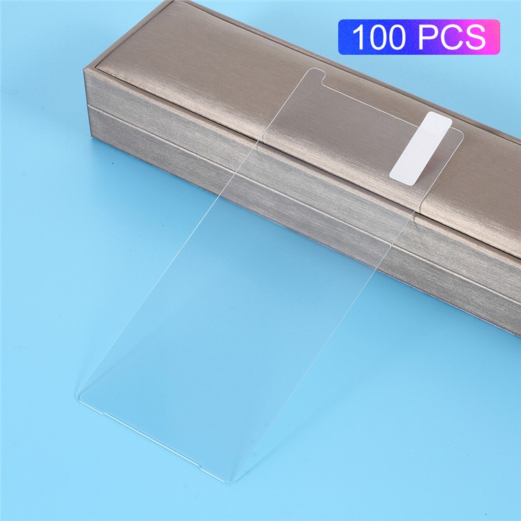 100 Teile / Los 0,25mm Gehärtetem Glas Displayschutzfolie Für Sony Xperia XZ2 Bogenkante-1
