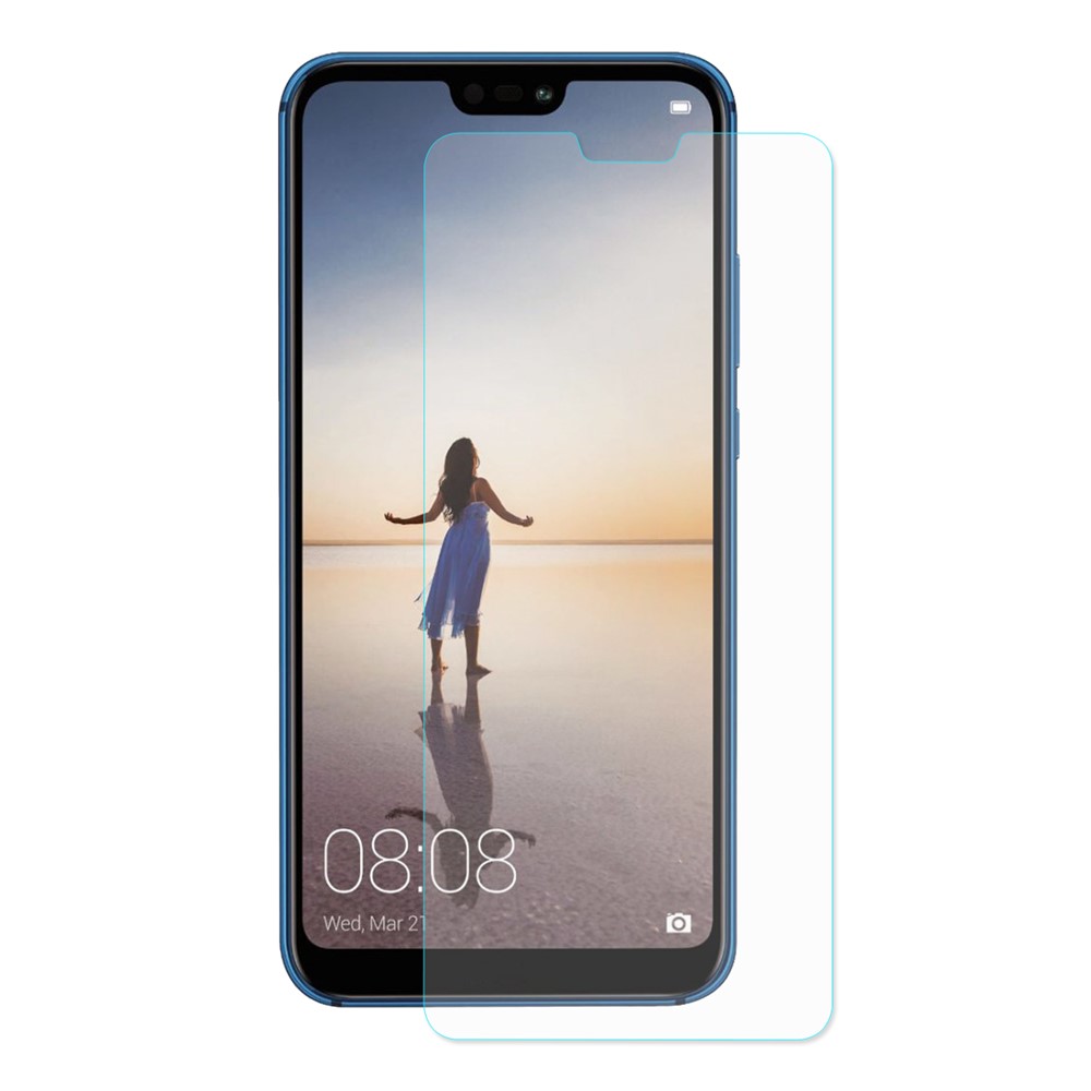 ENKAY 0,26mm 9 H 2.5D Arc Rand Gehärtetem Glas Displayschutzfolie Für Huawei P20 Lite / Nova 3e-2