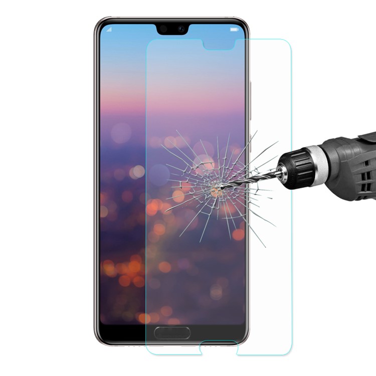 ENKAY 0,26 Mm 9 H 2.5D Arc Rand Gehärtetem Glas Displayschutzfolie Für Huawei P20-1