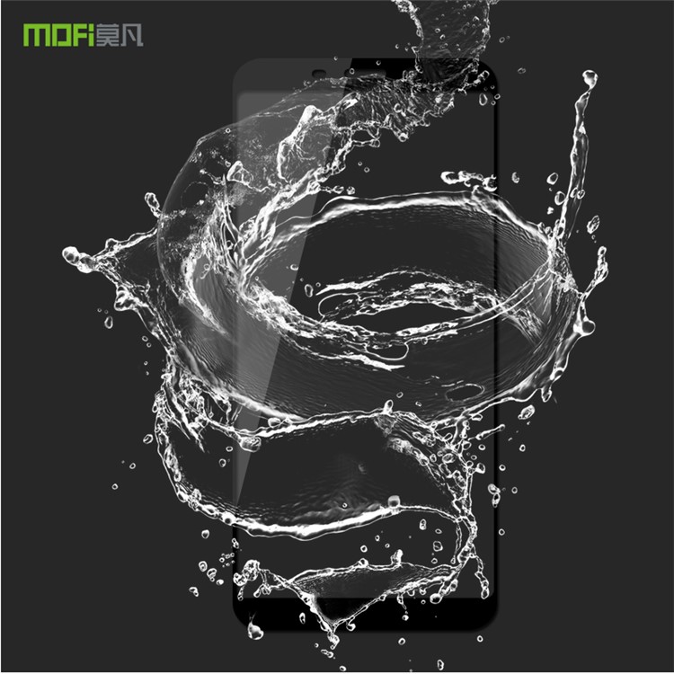 MOFI 9H Anti-burst 2.5D Arc Edge Full Size Tempered Glass Screen Protective Film for Meizu M6s - Black-3