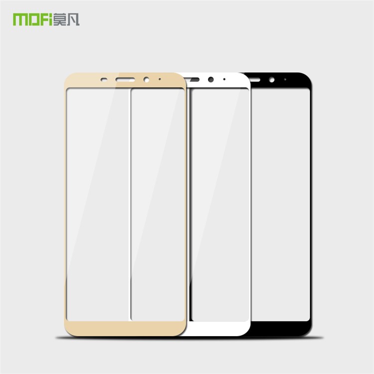MOFI 9H Anti-burst 2.5D Arc Edge Full Size Tempered Glass Screen Protective Film for Meizu M6s - Black-5