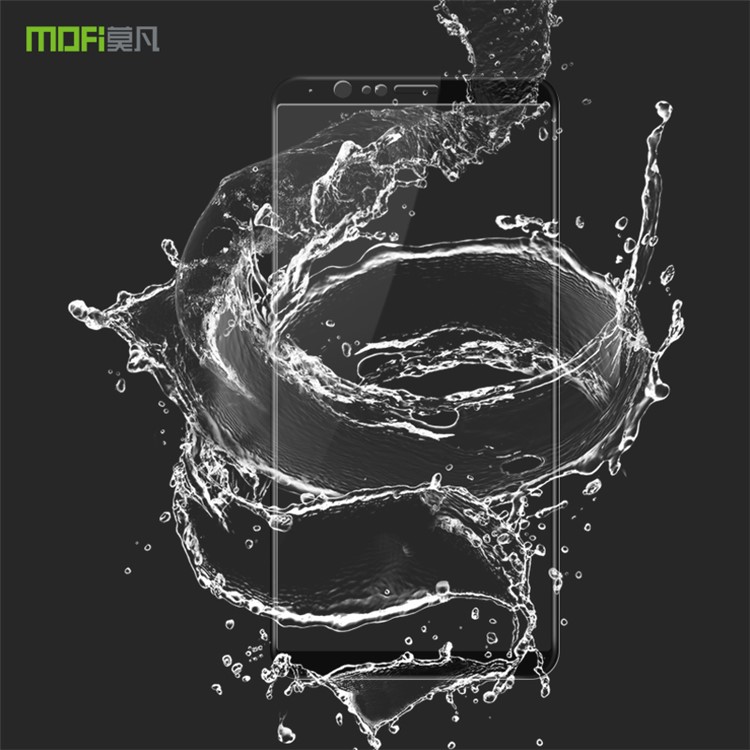MOFI 3D Curved Full Size Tempered Glass Screen Protector Film for OnePlus 5T - Black-3