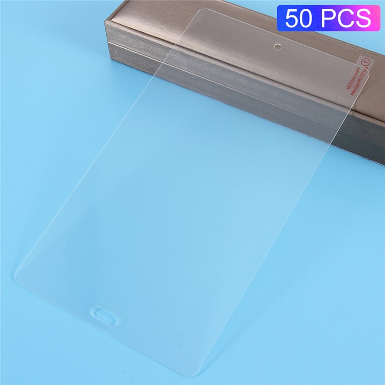 50PCS/Lot 0.3mm Tempered Glass Screen Protector for Huawei Mediapad M3 Lite 8.0 Arc Edge-1