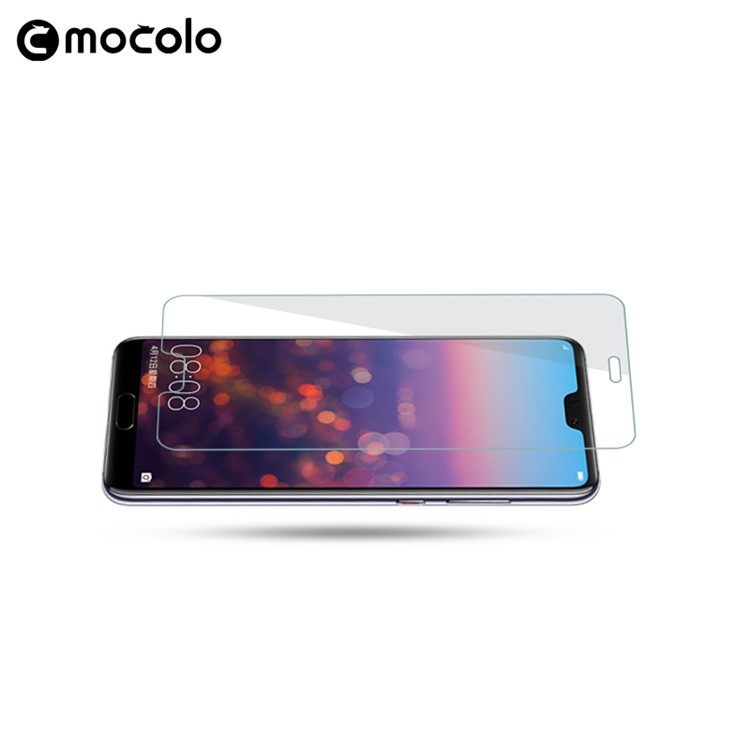 MOCOLO Incurvé Pleine Couverture En Verre Trempé Protecteur D'écran Pour Huawei P20 Pro - Transparent-5
