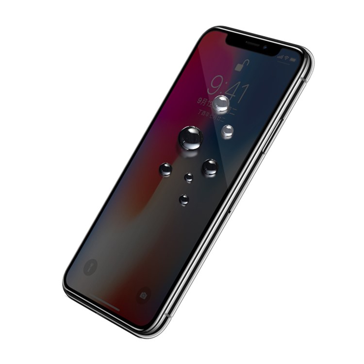 RURIHAI PRO+ 0.26MM Anti-peep Full Screen Tempered Glass Protector for iPhone X-10