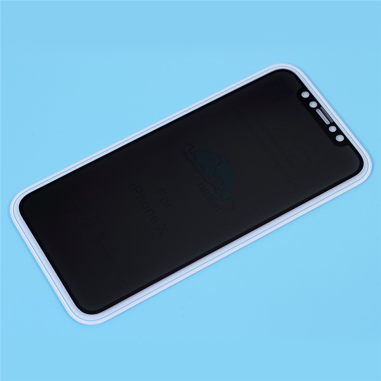 RURIHAI PRO+ 0.26MM Anti-peep Full Screen Tempered Glass Protector for iPhone X-5