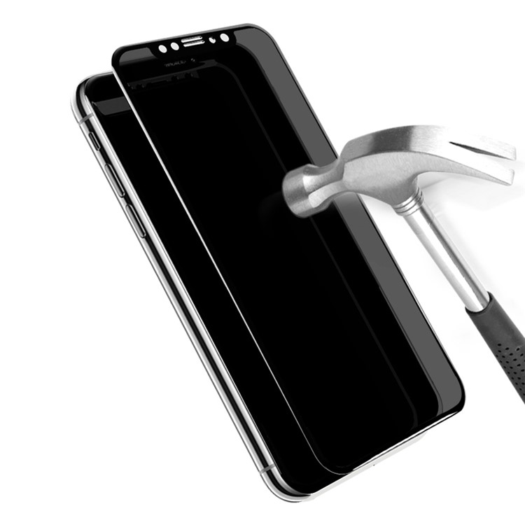 RURIHAI PRO+ 0.26MM Anti-peep Full Screen Tempered Glass Protector for iPhone X-9