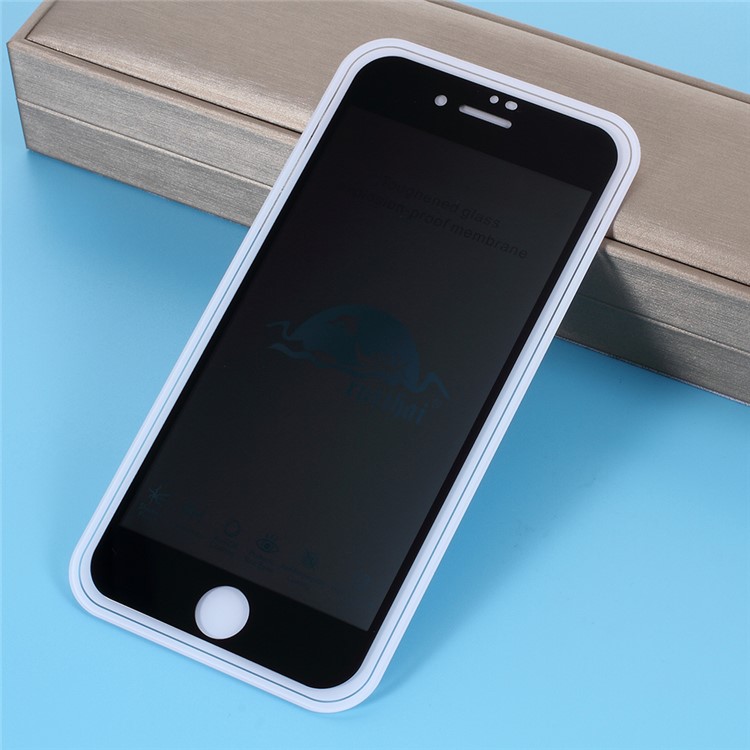 RURIHAI PRO+ 0.26mm 180 Degree Anti-peep Full Size Screen Tempered Glass Protector for iPhone 8 Plus / 7 Plus 5.5 inch - Black-5