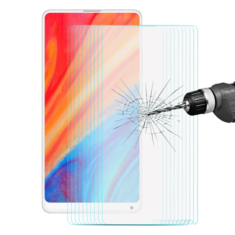 10pcs / lot enkay 0.26mm 9h 2.5d дуги края закаленного стекла протектор экрана для xiaomi mi mix 2s / 2
