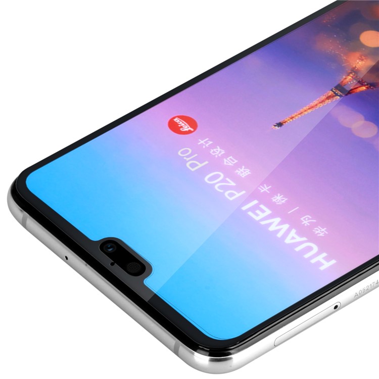 MOMAX 0.3mm Pleine Taille Anti-explosion Film De Protection En Verre Trempé Pour Huawei P20 Pro - Noir-5