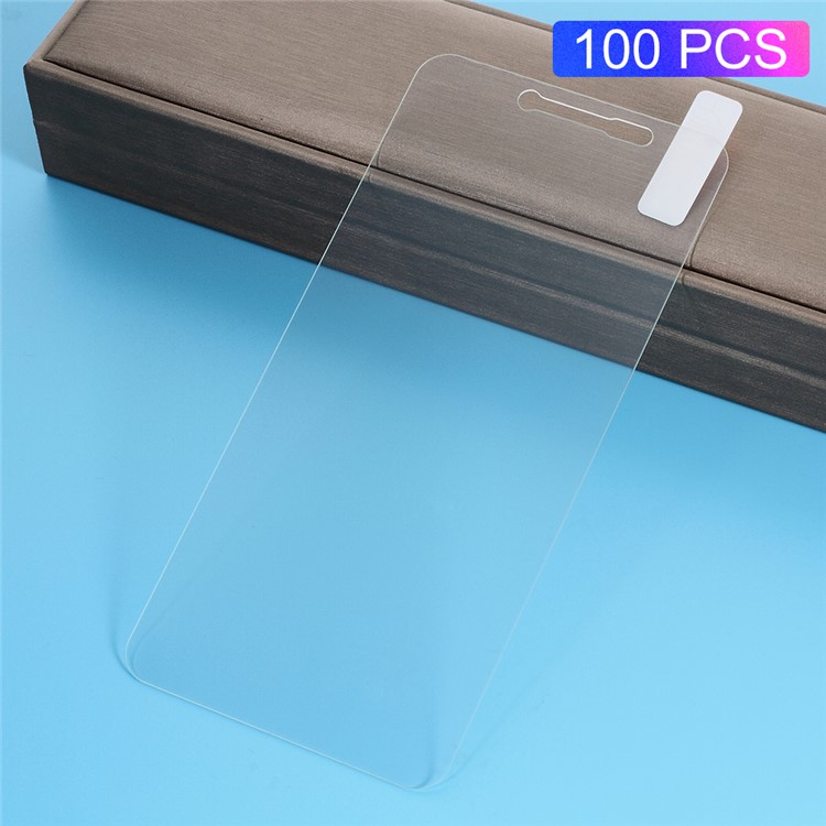 100Pcs/Set 0.3mm Arc Edge Tempered Glass Screen Protector Film for Xiaomi Redmi Note 5A / Y1 Lite (India)-1