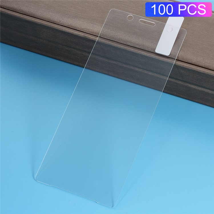 100 Stücke / Set 0,3mm Arc Rand Gehärtetem Glas Displayschutzfolie Für Sony Xperia XZ2 Kompakt-1