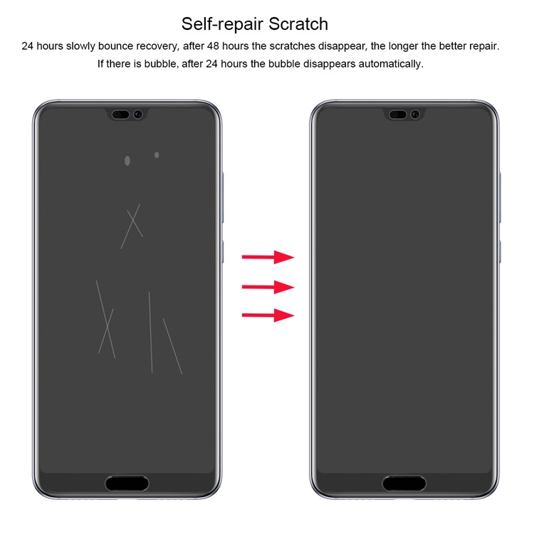 HAT PRINCE 0.1mm Anti-explosion Full Coverage Screen Protector for Huawei P20-3