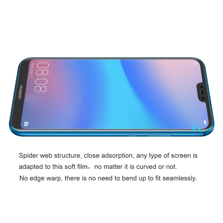 CHAPÉU DO PRÍNCIPE 0.1mm Anti-explosão Cobertura Completa Filme De Guarda De Tela Para Huawei P20 Lite / Nova 3e-2
