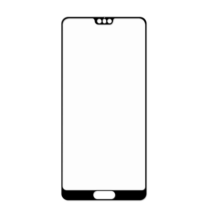 HAT PRINCE 0.26mm 2.5D Full Cover Tempered Glass Screen Protector for Huawei P20 - Black-3