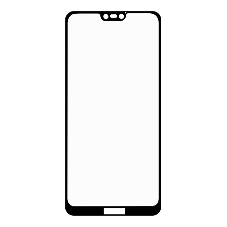 5 Teile / Satz HAT PRINCE 0,26mm 2.5D Abdeckung Gehärtetem Glas Displayschutzfolie Für Huawei P20 Lite / Nova 3e - Schwarz-3