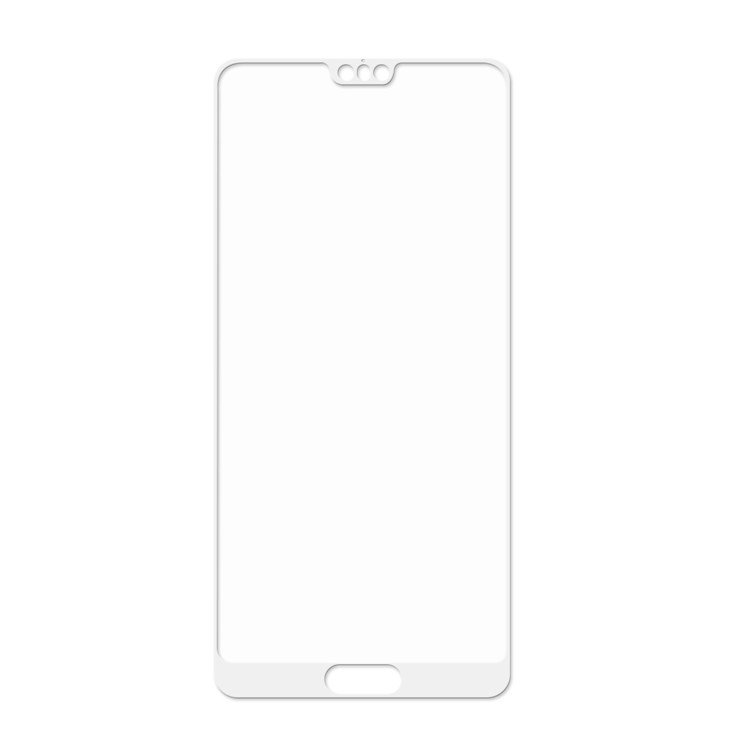 5PCS/Pack HAT PRINCE 0.26mm 2.5D Full Cover Tempered Glass Screen Protector Guard Film for Huawei P20 Pro - White-3