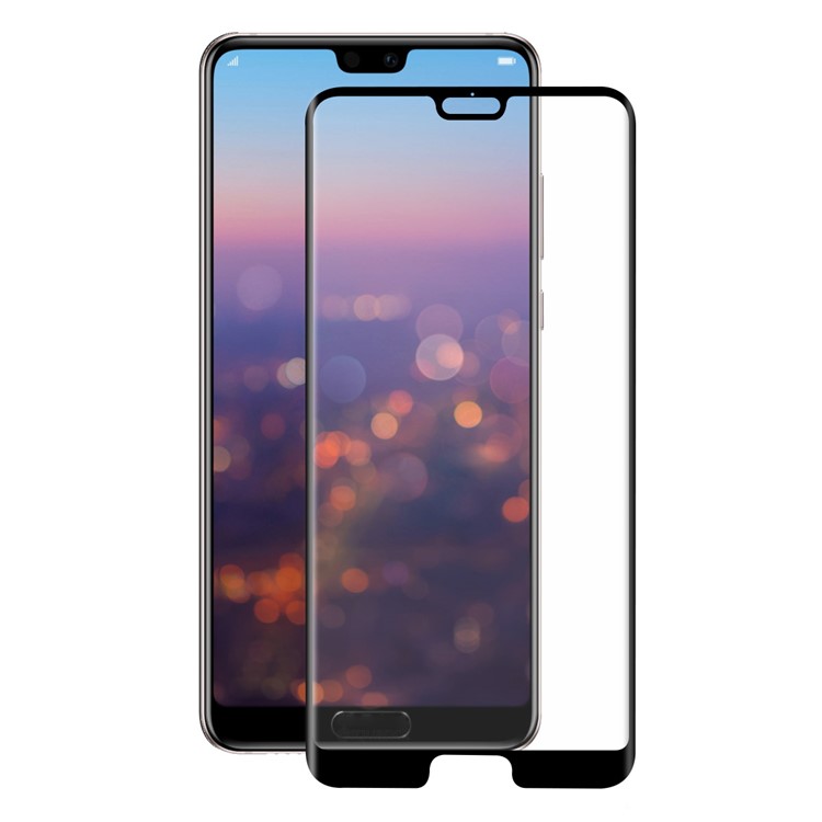 HAT PRINCE 0.26mm 9H 3D Curved Full Tempered Glass Screen Protector for Huawei P20 Pro-2