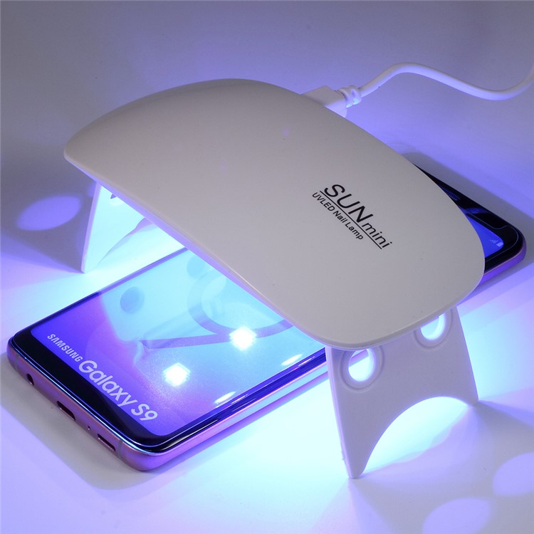 RURIHAI 3D Pegamento Completo UV Protector De Pantalla De Cristal Templado Líquido + Lámpara UV Para Samsung Galaxy S9 Plus SM-G965 - Transparente-2