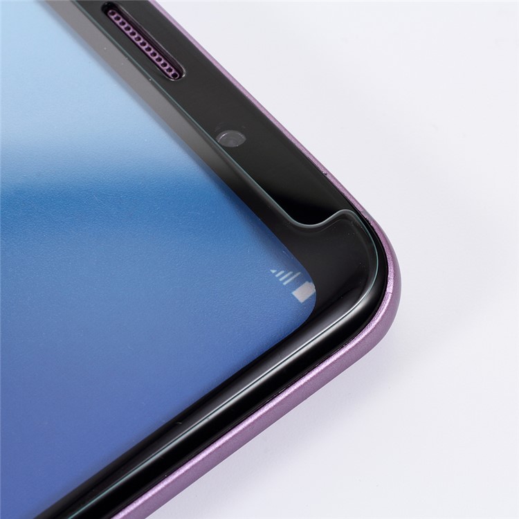 RURIHAI 3D Pegamento Completo UV Protector De Pantalla De Cristal Templado Líquido + Lámpara UV Para Samsung Galaxy S9 Plus SM-G965 - Transparente-6